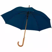 granatowy - Parasol automatyczny ø105 cm RPET CHRISTINE