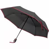 czerwony - Parasol automatyczny ø100 cm BARTOLOME