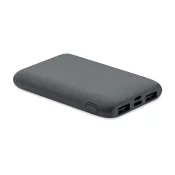 Powerbank 5000 mAh z ABS z recyklingu POWER52C Kamienny Szary