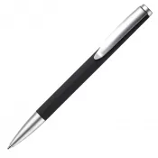 czarny - Metalowy długopis Modena