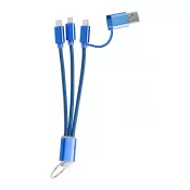 niebieski - Frecles kabel USB / brelok