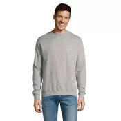 Bluza unisex klasyczna 280 g/m² Sol's NEW SUPREME Szary Melanż