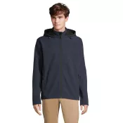 Softshell męski z kapturem Sol's RACE HOODED MEN French Navy