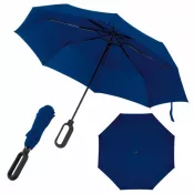niebieski - Parasolka manualna ERDING