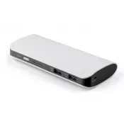 biały - Power bank TIEN 10 000 mAh