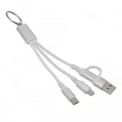 srebrny - Kabel ładujący