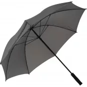 szary - Parasol manualny XL Ø130 cm HURRICAN