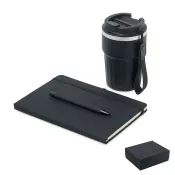 Zestaw kubek 350 ml, notes A5 i długopis ENGAGE