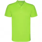 Limonka - Sportowa koszulka polo z poliestru 150 g/m² ROLY MONZHA 0404