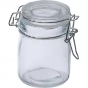 przeźroczysty - Szklany słoik 150 ml