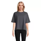 Koszulka damska oversize 180 g/m² Sol's BOXY WOMEN Mysi Szary