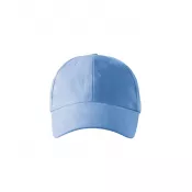 Błękitny - Reklamowa czapka z daszkiem Malfini 6P 305