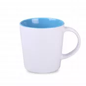 biało-jasnoniebieski - Kubek pod sublimację Berg Art Solid (380 ml)