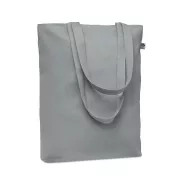 Torba płócienna z bawełny organicznej 270 g/m² COCO Szary