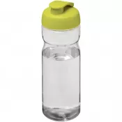 Limonka-Przezroczysty - Bidon H2O Base® o pojemności 650 ml z wieczkiem zaciskowym