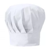 biały - Nilson czapka szefa kuchni