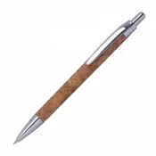 brązowy - Długopis z korka KINGSWOOD
