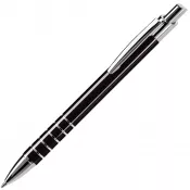 czarny - Długopis metalowy Talagante