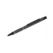 szary - Długopis aluminiowy z żelowym wkładem SATO