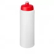 Czerwony-Przezroczysty - Bidon Baseline® Plus o pojemności 750 ml z wieczkiem sportowym