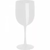 biały - Kieliszek plastikowy 450 ml CHIARA