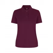 Bordeaux - Koszulka bawełniana damska 210 g/m² ID Polo/stretch 527