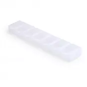 biały - Pojemnik na tabletki z 7 przegrodami