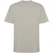 Stone Grey - Koszulka Bull, unisex, oversize, z krótkim rękawem