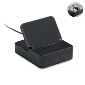 Głośnik z ładowarką indukcyjną 15W CHARGEBEAT Czarny