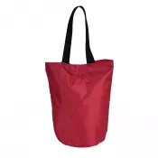 czerwony - Składana torba na zakupy