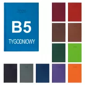Kalendarz książkowy B5, tygodniowy, bez registrówi VIVO