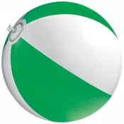 zielony - Dmuchana piłka plażowa średnica 26 cm