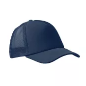 Czapka trucker 5-panelowa 150 g/m² BUBBLE Francuski Granat