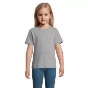 Koszulka dziecięca 150 g/m² Sol's REGENT KIDS Szary Melanż