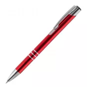 czerwony - Długopis aluminiowy Lind