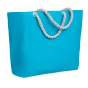 Torba plażowa bawełniana 220 g/m² MENORCA Turkusowy
