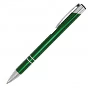 zielony - Długopis metalowy Cosmo