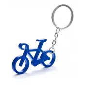 niebieski - Brelok do kluczy "rower"