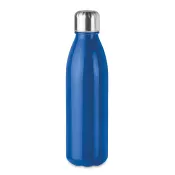 Butelka szklana ze stalową pokrywką 650 ml ASPEN GLASS Niebieski