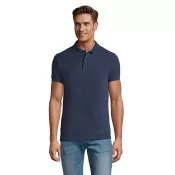 Koszulka polo męska piqué 180 g/m² Sol's PERFECT MEN Melanż Denim