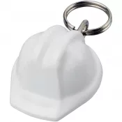 Biały - Kolt brelok do kluczy z materiałów z recyklingu w kształcie kasku