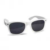 biały - Okulary przeciwsłoneczne Justin UV400