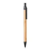 czarny - Roak długopis  bambusowy
