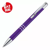 fioletowy - Długopis metalowy anodyzowany