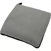 szary - Koc z polaru/poduszka 2w1 RADCLIFF