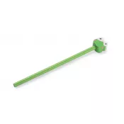 zielony - Ołówek z gumką FUNNI