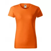 Pomarańczowy - Koszulka bawełniana damska 160 g/m²  BASIC 134