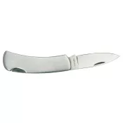 srebrny - Nóż ze stali nierdzewnej METALIC