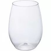 przeźroczysty - Szklanka plastikowa 450 ml