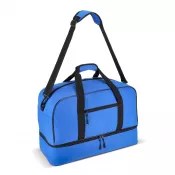 niebieski - Torba sportowo-podróżna R-PET 600D 55,5 x 25 x 36 cm 50 l
